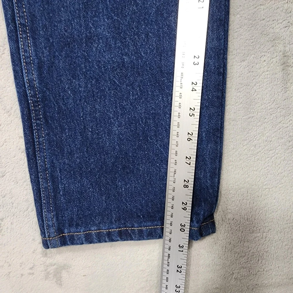 Rustler Jeans Mens 36x30 Blue Straight Leg Regular Fit Heavy Denim Casual Work